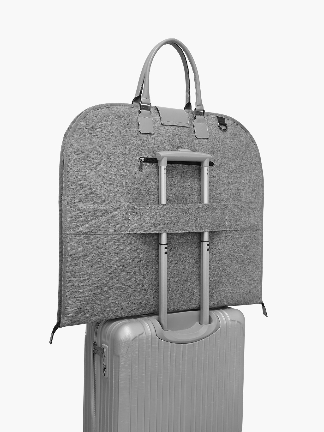 Carry on garment outlet bag